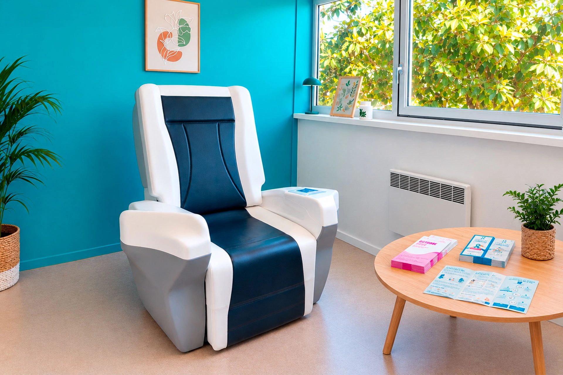 Photo du fauteuil Pelvi Up au centre de rééducation du périnée de Bron
